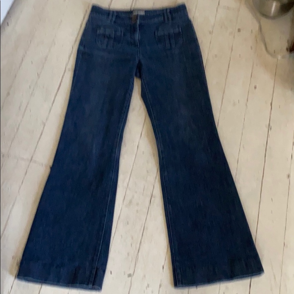Anne Taylor Loft wide legged Jeans